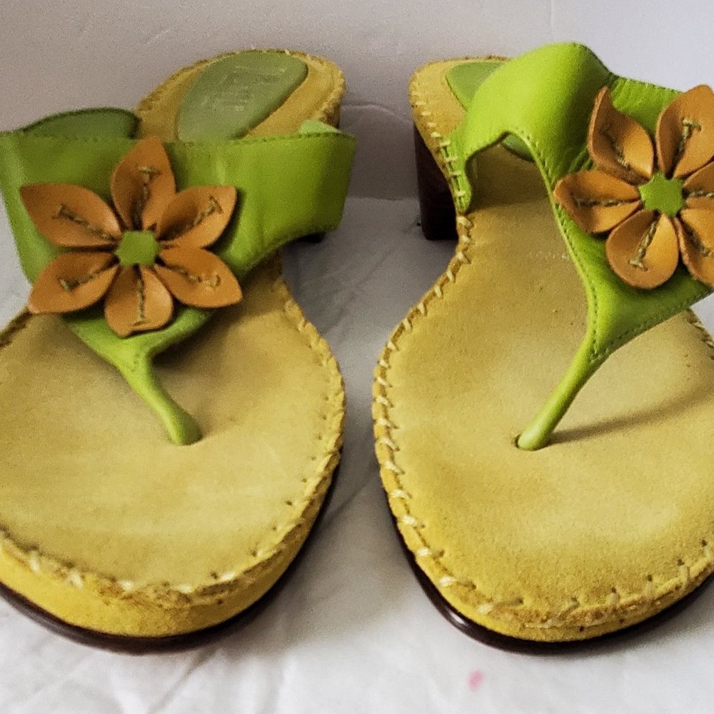 Jungle Green Bohemian Sandle
